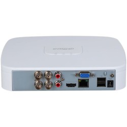 HD-CVI-Rekorder, 4 Kanäle, 6 Kanäle IP, 1x SATA à 16 TB, 1U, weiß