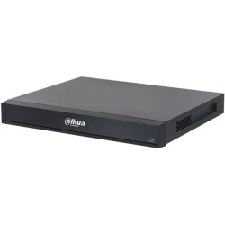 IP-Rekorder, 8 Kanäle IP, 8 Kanäle PoE, 2x SATA à 20 TB, schwarz