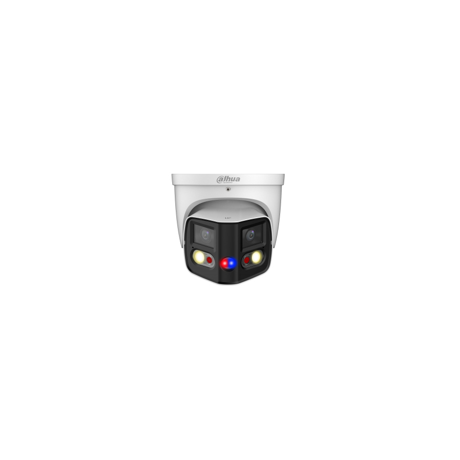 Dahua IP-Dual-Lens-Eyeball-Kamera, 2 x 4 MP, TiOC, Splicing, weiß
