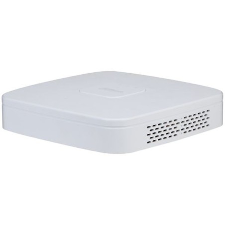 IP-Rekorder, 4 Kanäle IP, 1x SATA à 20 TB, 1U, weiß