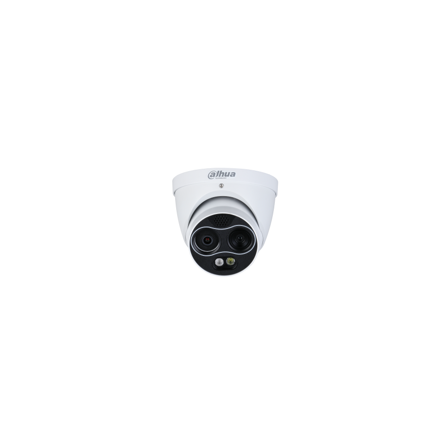 Dahua IP-Thermal-Eyeball-Kamera, 4MP, 2 mm, IR 30m, IP67