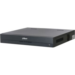 IP-PoE-Rekorder, 24 Kanäle IP, 24 Kanäle PoE, 4x SATA à 20 TB, 1.5U, schwarz