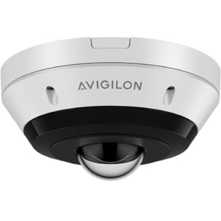 Avigilon IP-Fisheye-Kamera, 12 MP, 1,74 mm, IR 22 m, IP66, IP67, IK10, NDAA, weiß