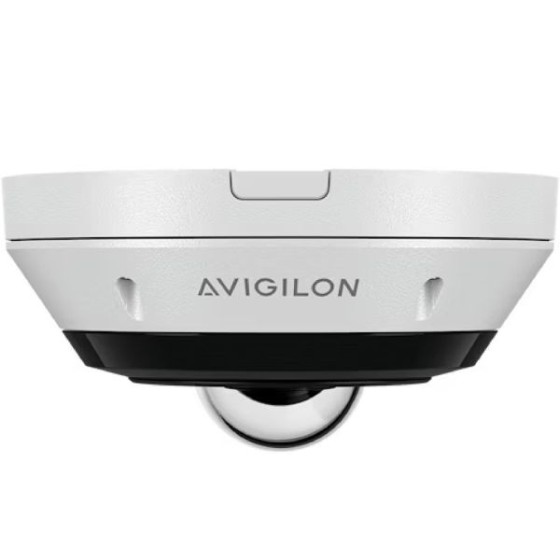 Avigilon IP-Fisheye-Kamera, 12 MP, 1,74 mm, IR 22 m, IP66, NDAA, weiß