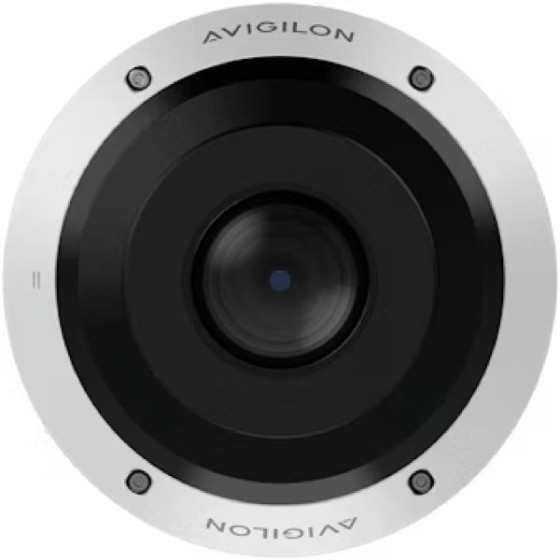 Avigilon IP-Fisheye-Kamera, 12 MP, 1,74 mm, IR 22 m, IP66, NDAA, weiß