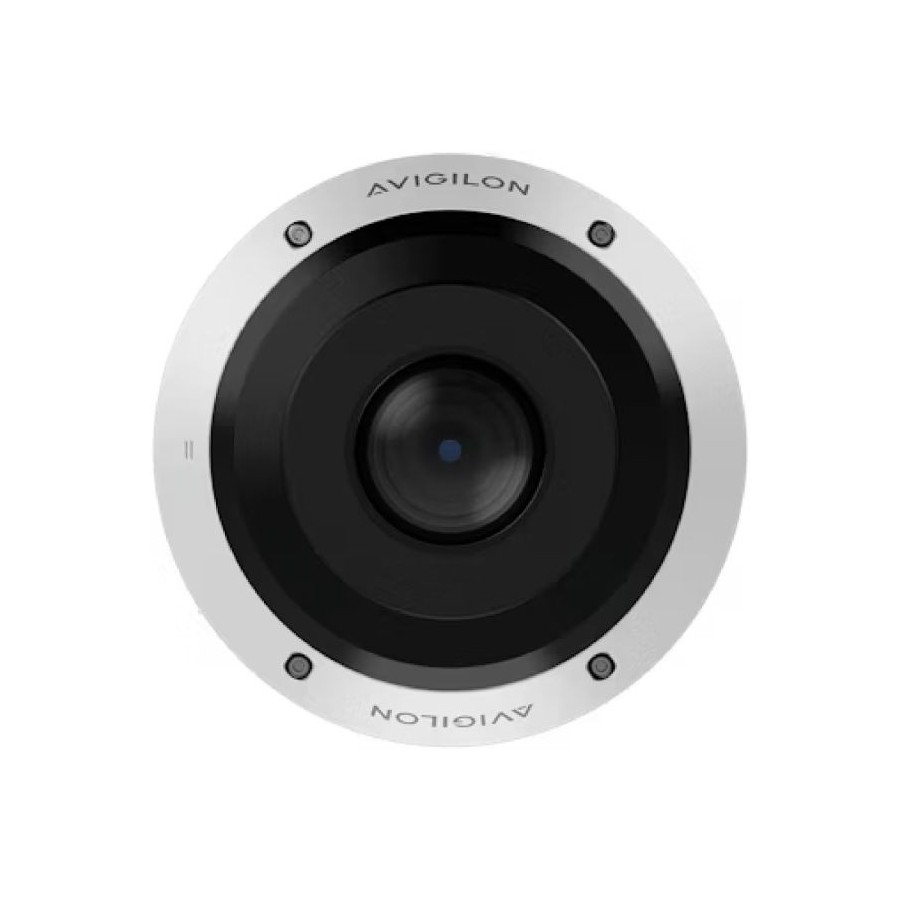Avigilon IP-Fisheye-Kamera, 12 MP, 1,74 mm, IR 22 m, IP66, NDAA, weiß