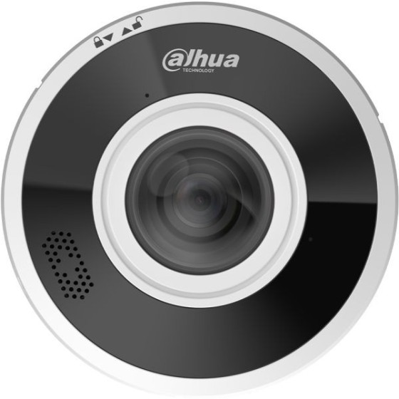 Dahua IP-Fisheye-Kamera, 6 MP, 1,68 mm, IR 15 m, IP67, IK10, weiß