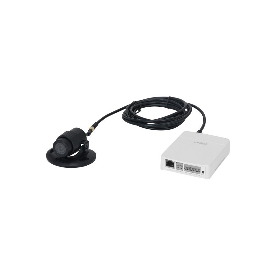 Dahua IP-Gerät und 4MP Pinhole Linse-Set, 2,8mm, schwarz, versteckt