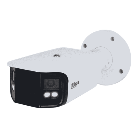 Dahua IP-Bullet-Dual-Lens-Kamera, Full Color, Splicing, 2×4MP, 3,6mm fix, IR 40m, WizMind