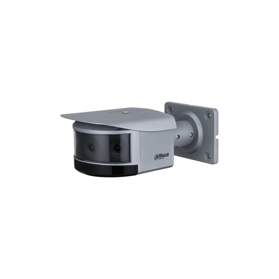 Dahua IP-Multi-Lens-Kamera 4x4 MP Panorama, 2,8 mm fix, silbergrau