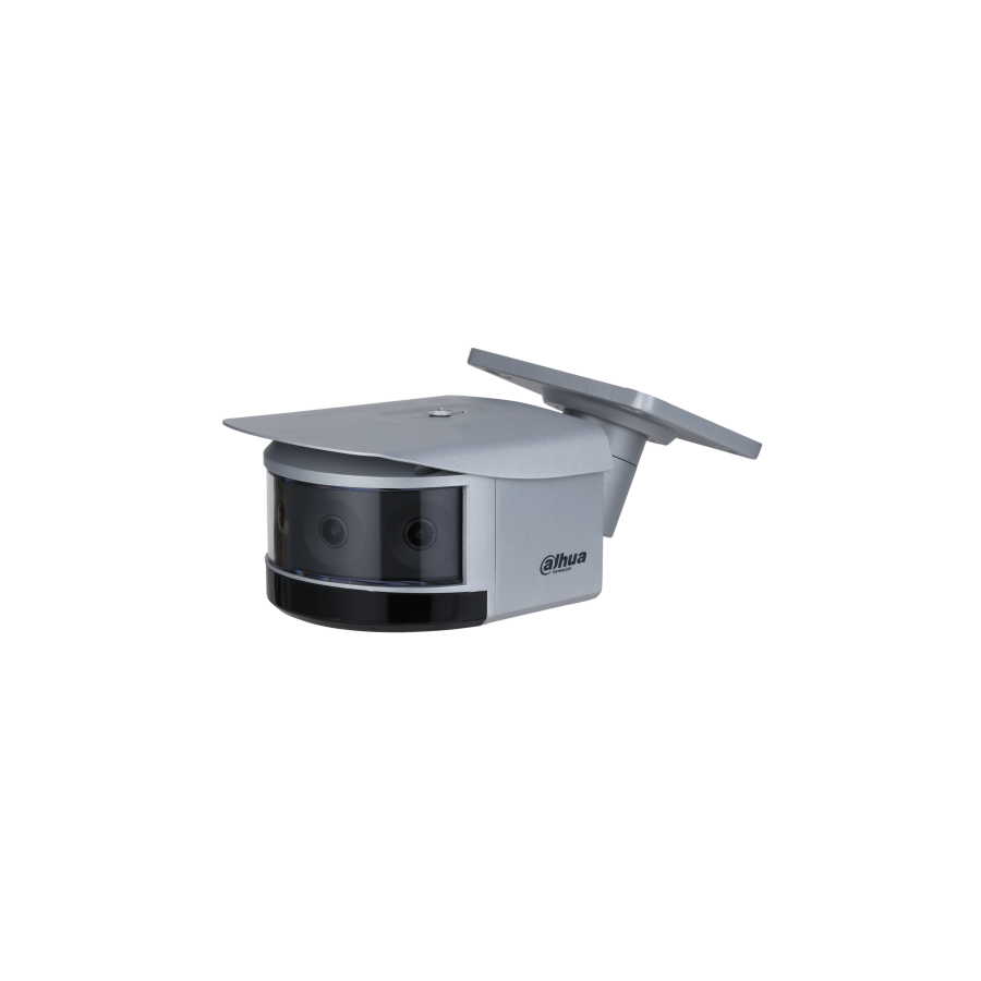 Dahua IP-Multi-Lens-Kamera 4x4 MP Panorama, 2,8 mm fix, silbergrau