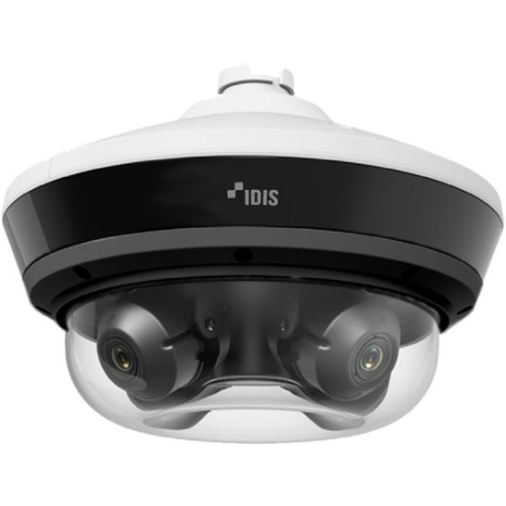 IP-Panorama-Kamera, 4x 5 MP,2,7 - 13,5 mm, IR 40 m, IP67, IK10, NDAA, weiß