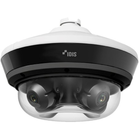IP-Panorama-Kamera, 4x 5 MP,2,7 - 13,5 mm, IR 40 m, IP67, IK10, NDAA, weiß