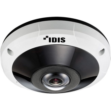 IDIS IP-Fisheye-Kamera, 5 MP, 1,5 mm, IR 20 m, IP67, IK10, NDAA, weiß