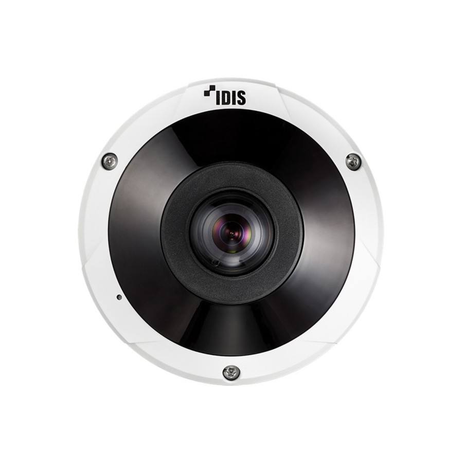 IDIS IP-Fisheye-Kamera, 5 MP, 1,5 mm, IR 20 m, IP67, IK10, NDAA, weiß