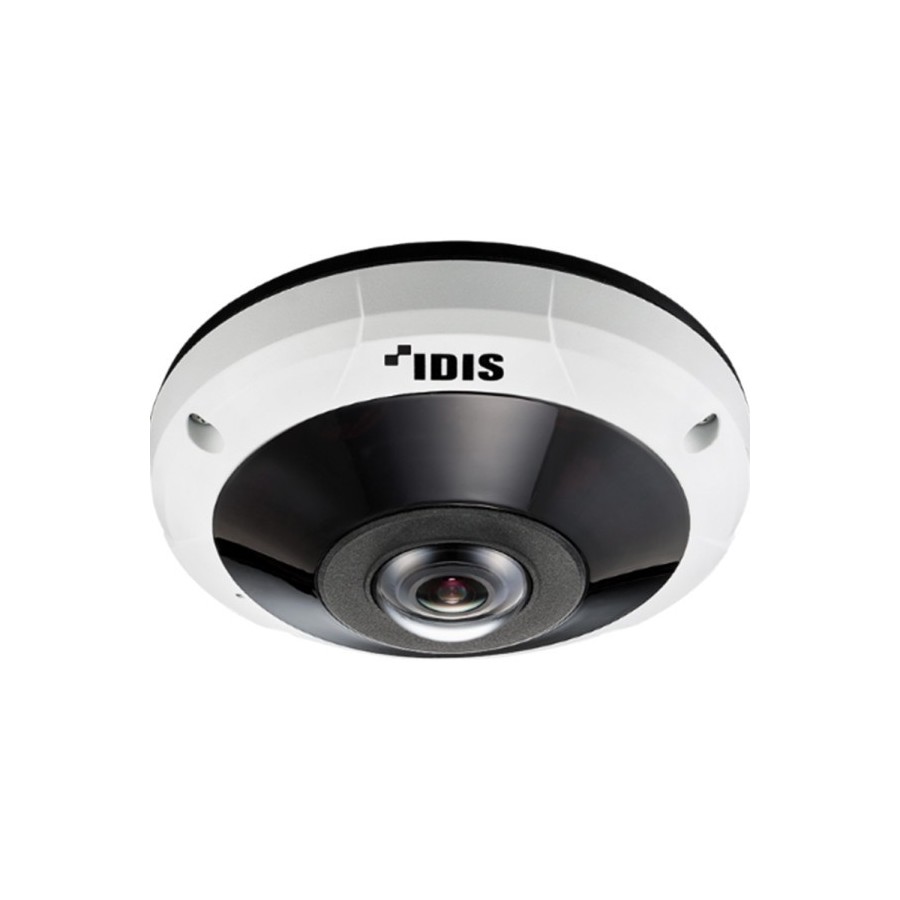 IDIS IP-Fisheye-Kamera, 12 MP, 1,6 mm, IR 15 m, IP67, IK10, NDAA, weiß