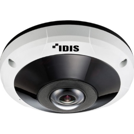 IDIS IP-Fisheye-Kamera, 12 MP, 1,6 mm, IR 15 m, IP67, IK10, NDAA, weiß
