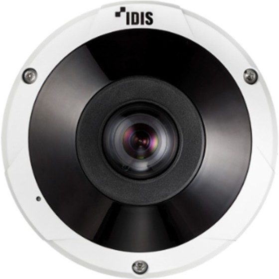 IDIS IP-Fisheye-Kamera, 12 MP, 1,6 mm, IR 15 m, IP67, IK10, NDAA, weiß
