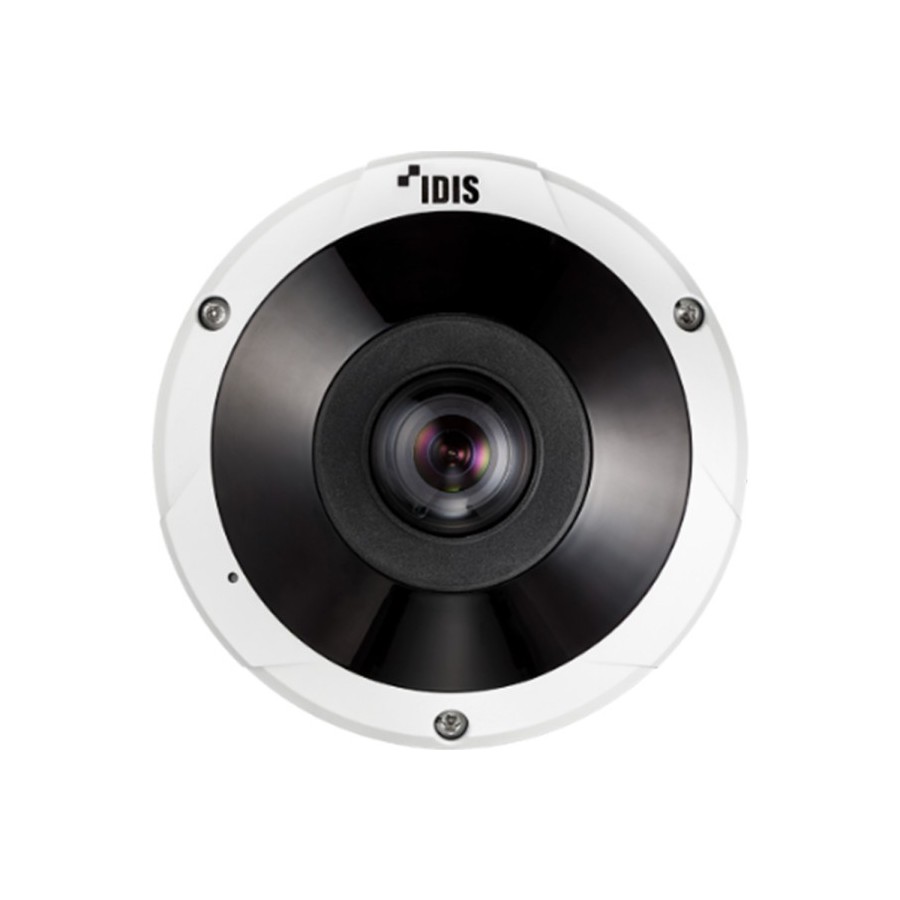IDIS IP-Fisheye-Kamera, 12 MP, 1,6 mm, IR 15 m, IP67, IK10, NDAA, weiß