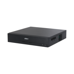 Dahua IP-PoE-Rekorder, 16 Kanäle, 16 Kanäle IP, PoE, 8x SATA à 16 TB, 2U, schwarz