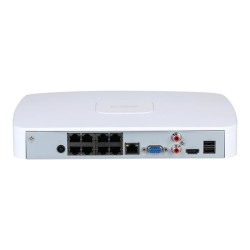 Dahua WizSense IP-Rekorder, 8 Kanäle, max. 16MP, H.265+, 1 SATA à 16TB