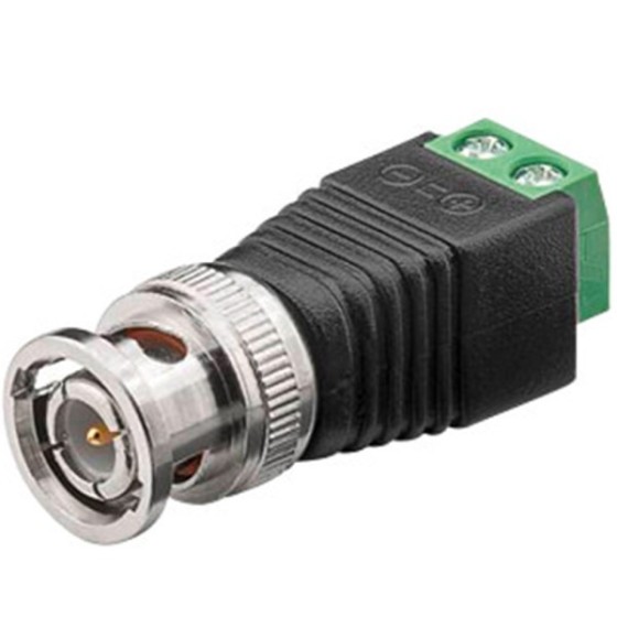 Terminalblock 2-Pin auf BNC-Stecker - Schraubbefestigung