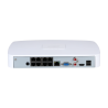 Dahua IP-PoE-Rekorder, 8 Kanäle, 8x PoE, max. 12MP, WizSense, H.265+, 1 SATA à 10TB