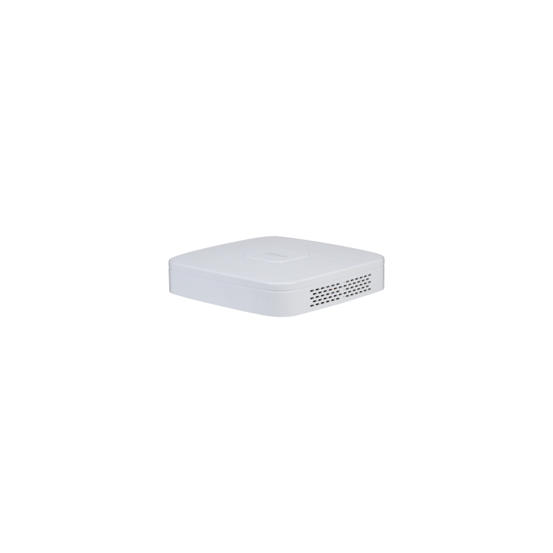 Dahua IP-PoE-Rekorder, 4 Kanäle, 4x PoE, max. 12MP, WizSense, H.265+, 1 SATA à 10TB