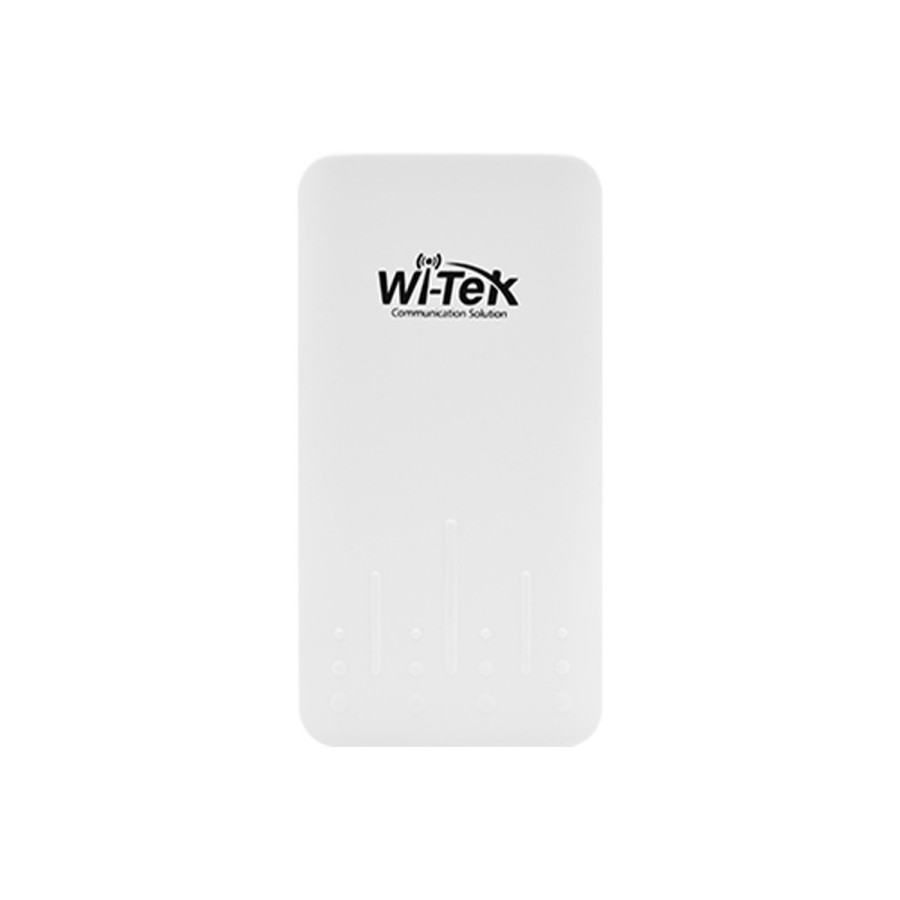 Wi-Tek Outdoor-Glasfaser-Konverter, 1 Port SFP, 1 Port PoE, silber