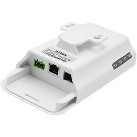 Wi-Tek Outdoor-Glasfaser-Konverter, 1 Port SFP, 1 Port PoE, silber