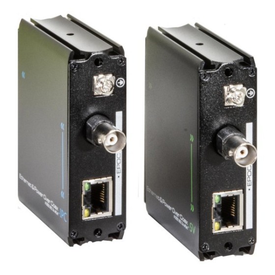 IP- / PoE-Extender über Koaxial- oder UTP-Kabel, bis 300m