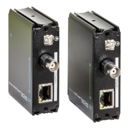 IP- / PoE-Extender über Koaxial- oder UTP-Kabel, bis 300m