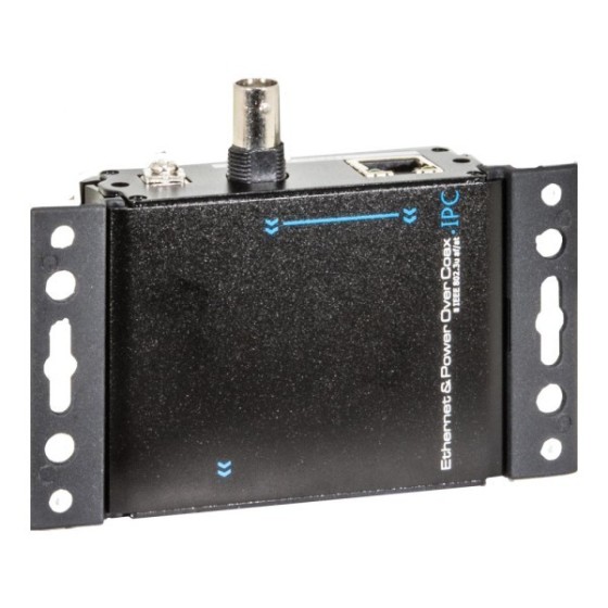 IP- / PoE-Extender über Koaxial- oder UTP-Kabel, bis 300m