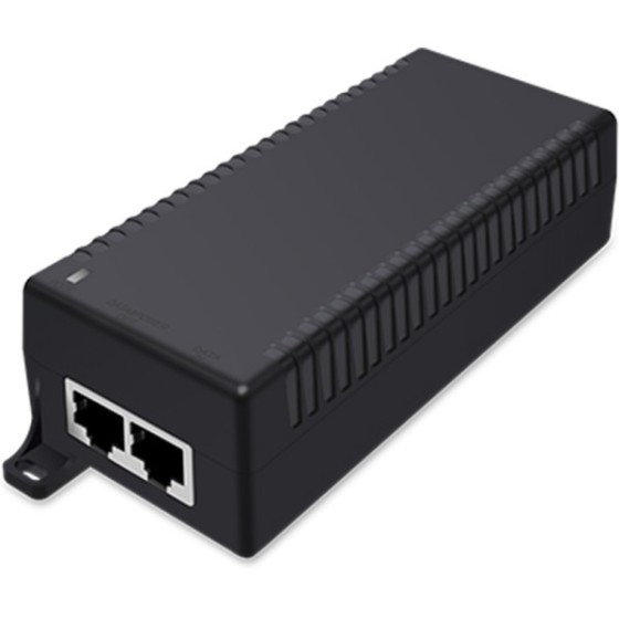 Wi-Tek PoE-Injektor, 2 Ports, 30 W, schwarz, Desktop, Wand