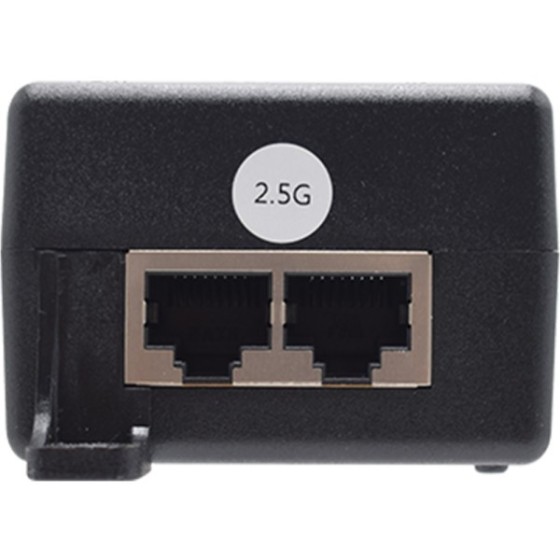 Wi-Tek PoE-Injektor, 2 Ports, 30 W, schwarz, Desktop, Wand