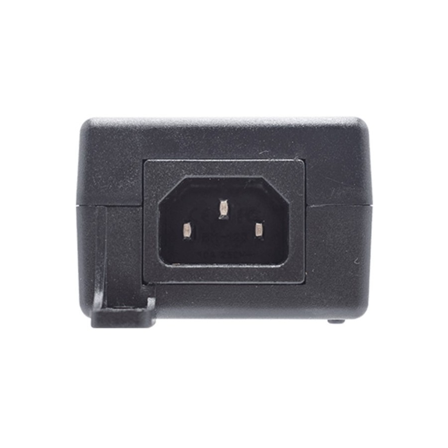 Wi-Tek PoE-Injektor, 2 Ports, 30 W, schwarz, Desktop, Wand