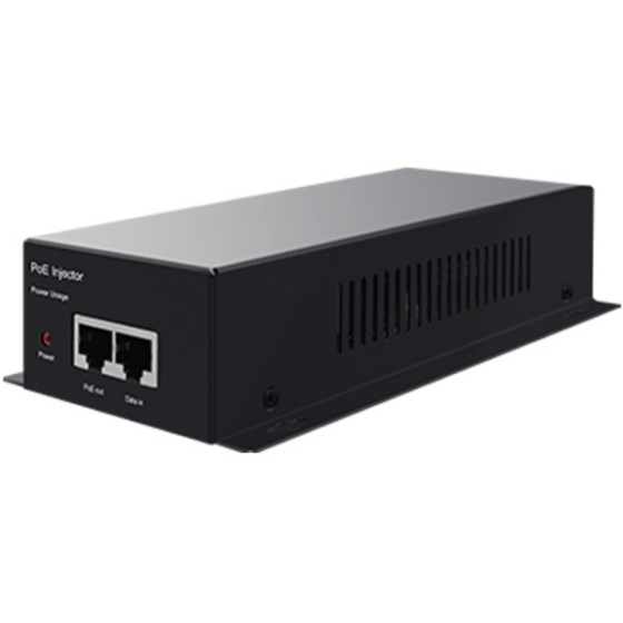 Wi-Tek PoE-Injektor, 2 Ports, 60 W, schwarz, Desktop, Wand