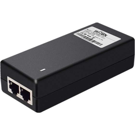 Wi-Tek PoE-Injektor, 2 Ports, 60 W, schwarz, Desktop