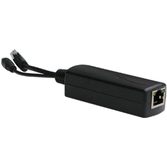 Wi-Tek PoE-Splitter, 2 Ports, 30 W, schwarz, Desktop