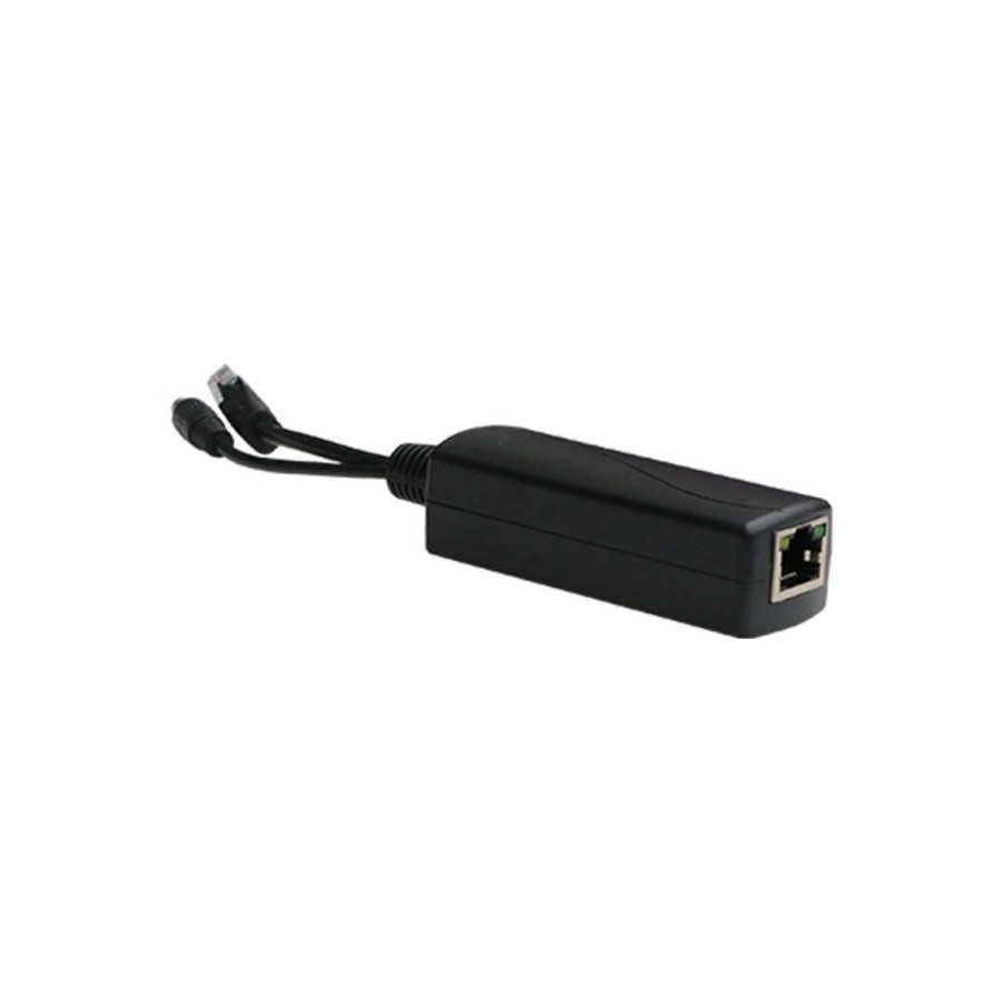 Wi-Tek PoE-Splitter, 2 Ports, 30 W, schwarz, Desktop