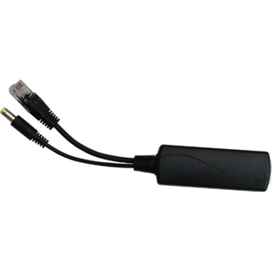 Wi-Tek PoE-Splitter, 2 Ports, 30 W, schwarz, Desktop