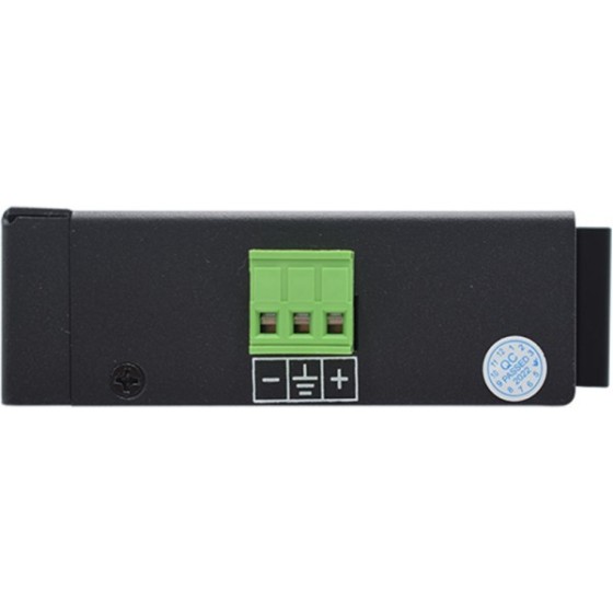Wi-Tek PoE-Splitter, 2 Ports, 90 W, schwarz, Desktop, DIN-Schiene, Wand