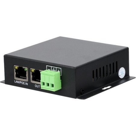 Wi-Tek PoE-Splitter, 2 Ports, 30 W, schwarz, Desktop, Wand