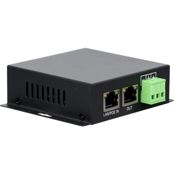 Wi-Tek PoE-Splitter, 2 Ports, 30 W, schwarz, Desktop, Wand