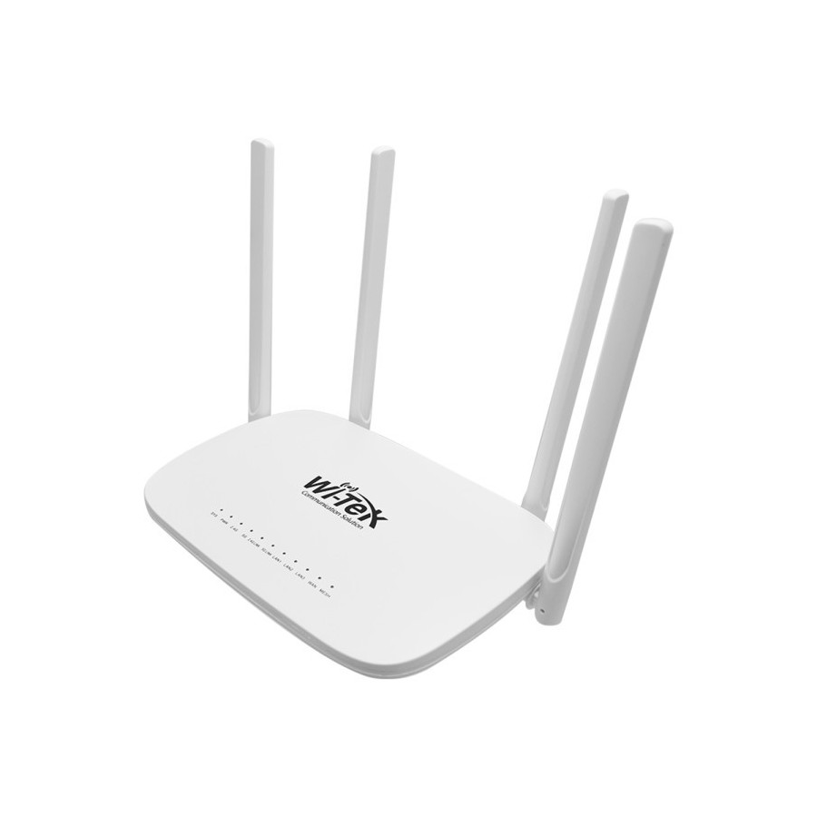 Wi-Tek WLAN-Router, 2,4 GHz, 5 GHz, weiß