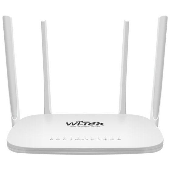 Wi-Tek WLAN-Router, 2,4 GHz, 5 GHz, weiß