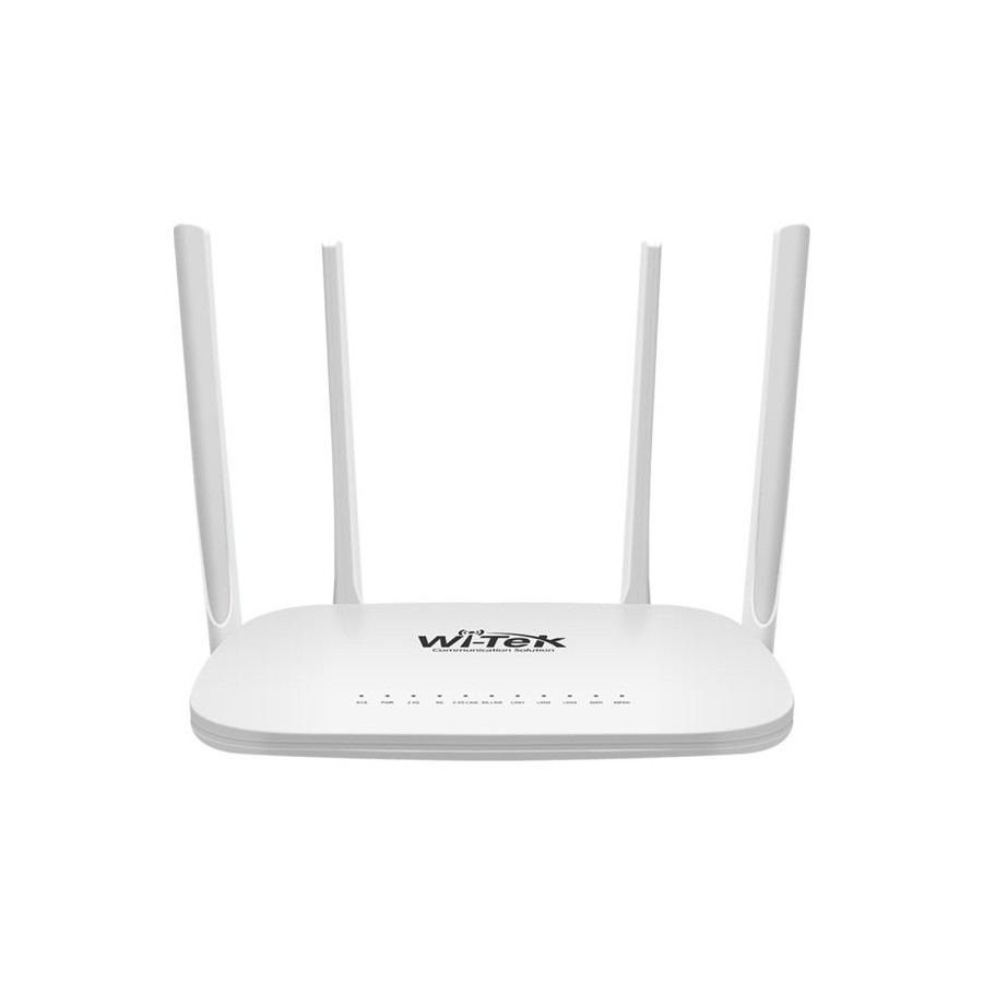 Wi-Tek WLAN-Router, 2,4 GHz, 5 GHz, weiß