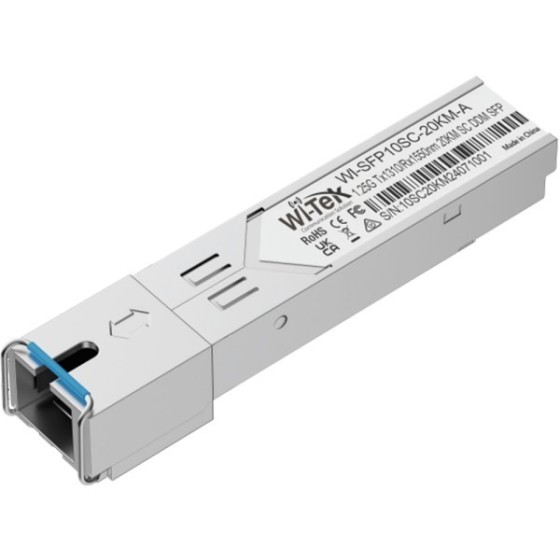 Wi-Tek SFP Single-mode-Modul-Set, 20 km Reichweite
