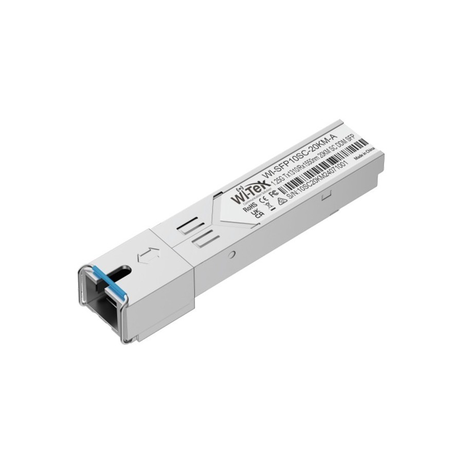 Wi-Tek SFP Single-mode-Modul-Set, 20 km Reichweite