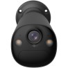 IP-WLAN-Bullet-Kamera, 4 MP, 2,1 mm, IR 15 m, mit Solarpanel, inkl. Akku 6,5 Ah, IP66, schwarz